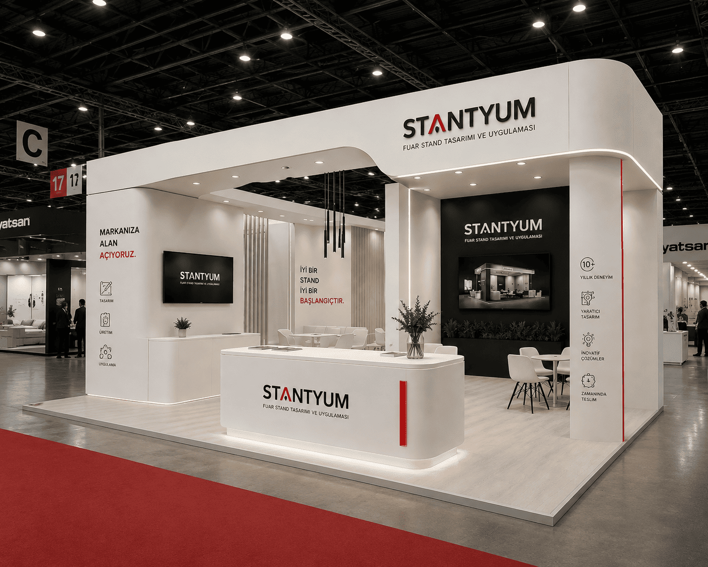 Stantyum stand tasarım projesi