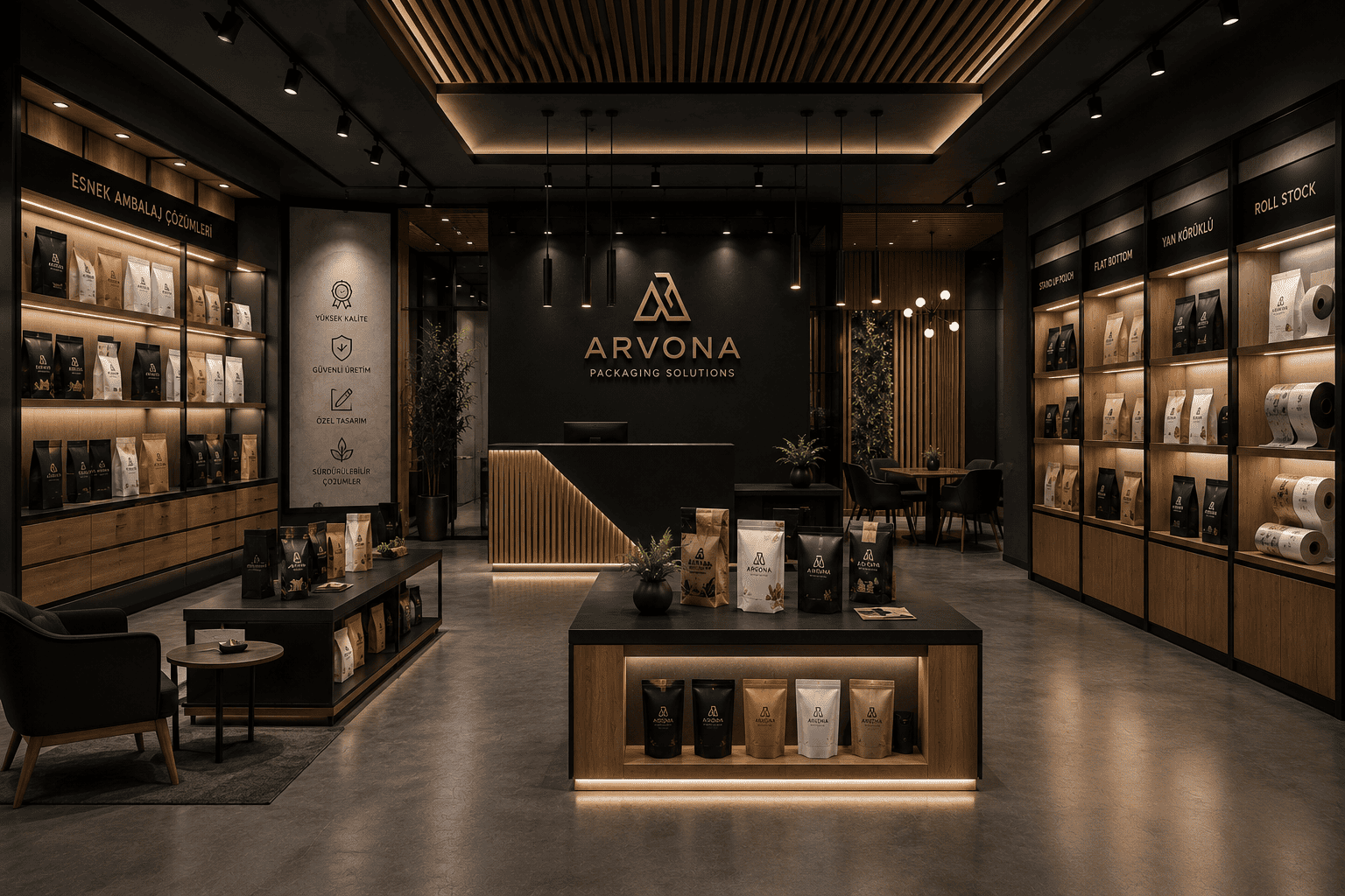 Showroom ve mağaza tasarımı